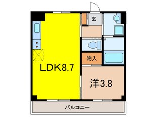 エンベロップ宝塚の物件間取画像